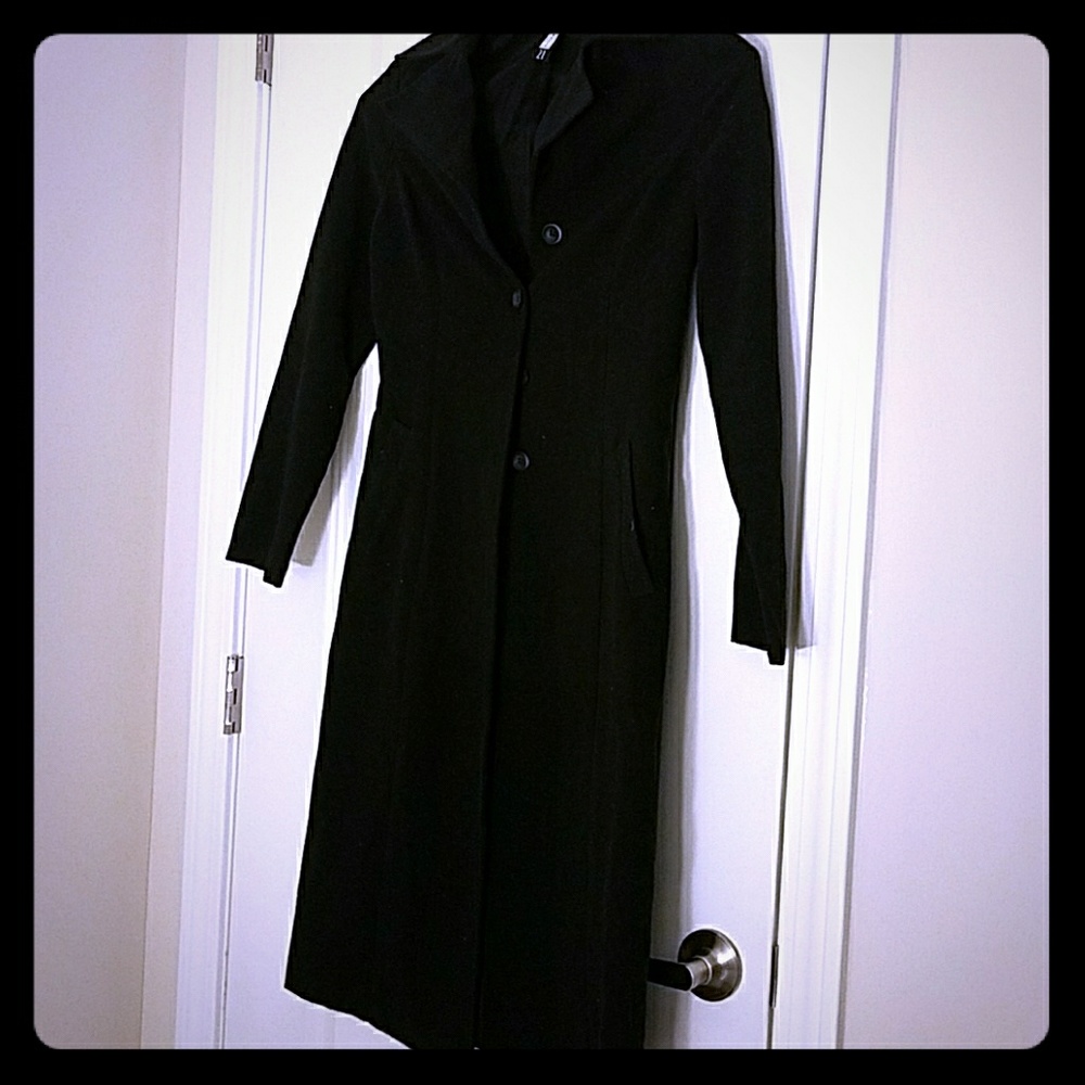 XXI Black light weight pea coat